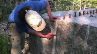 Cutting Stone At The Deer Isle Hostel