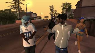 Real Life Gang Mod (Crips) GTA San Andreas