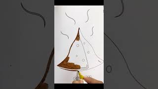 Coloring a snack. #timelapse #coloring