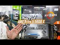 AMD Ryzen 5 5600X ASRock B550M STEEL LEGEND GALAX RTX 3060Ti Gaming PC Build Benchmark