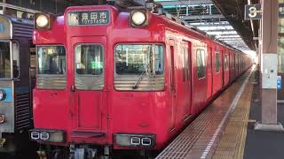 ［VVVF更新車‼️］名鉄100系更新車、113f、上小田井駅   発車！