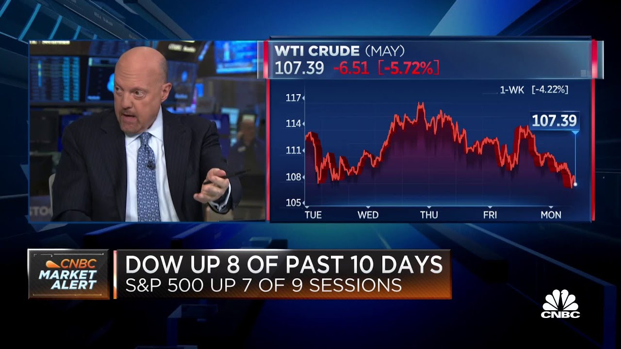  Update  Jim Cramer explains why investors should buy oil stocks amid China Covid lockdowns