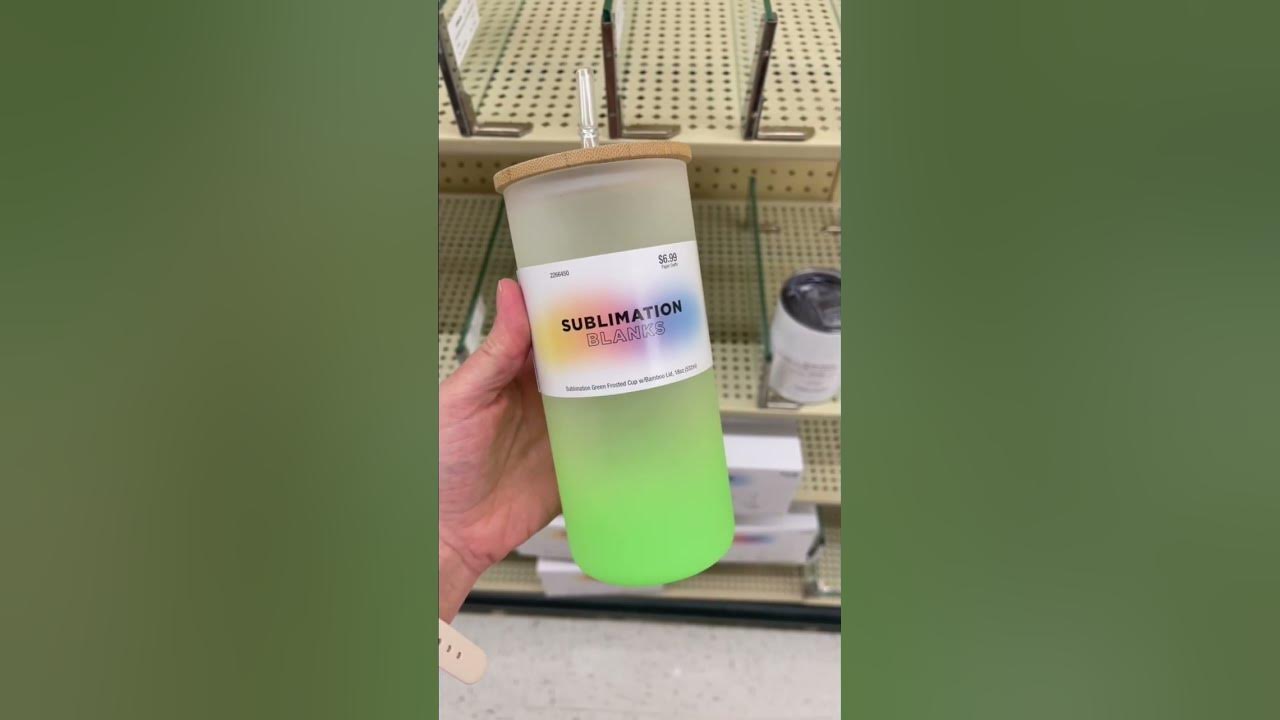 Hobby lobby has sublimation blanks youtube
