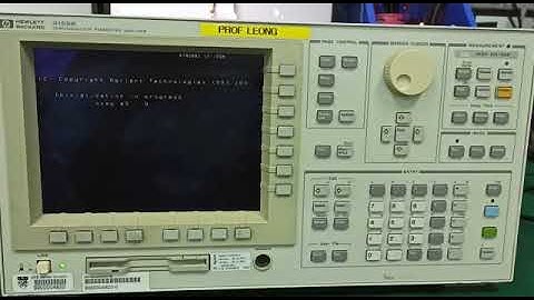 HP 4155B Semiconductor Parameter Analyzer Repairs by Dynamics Circuit (S) Pte. Ltd.