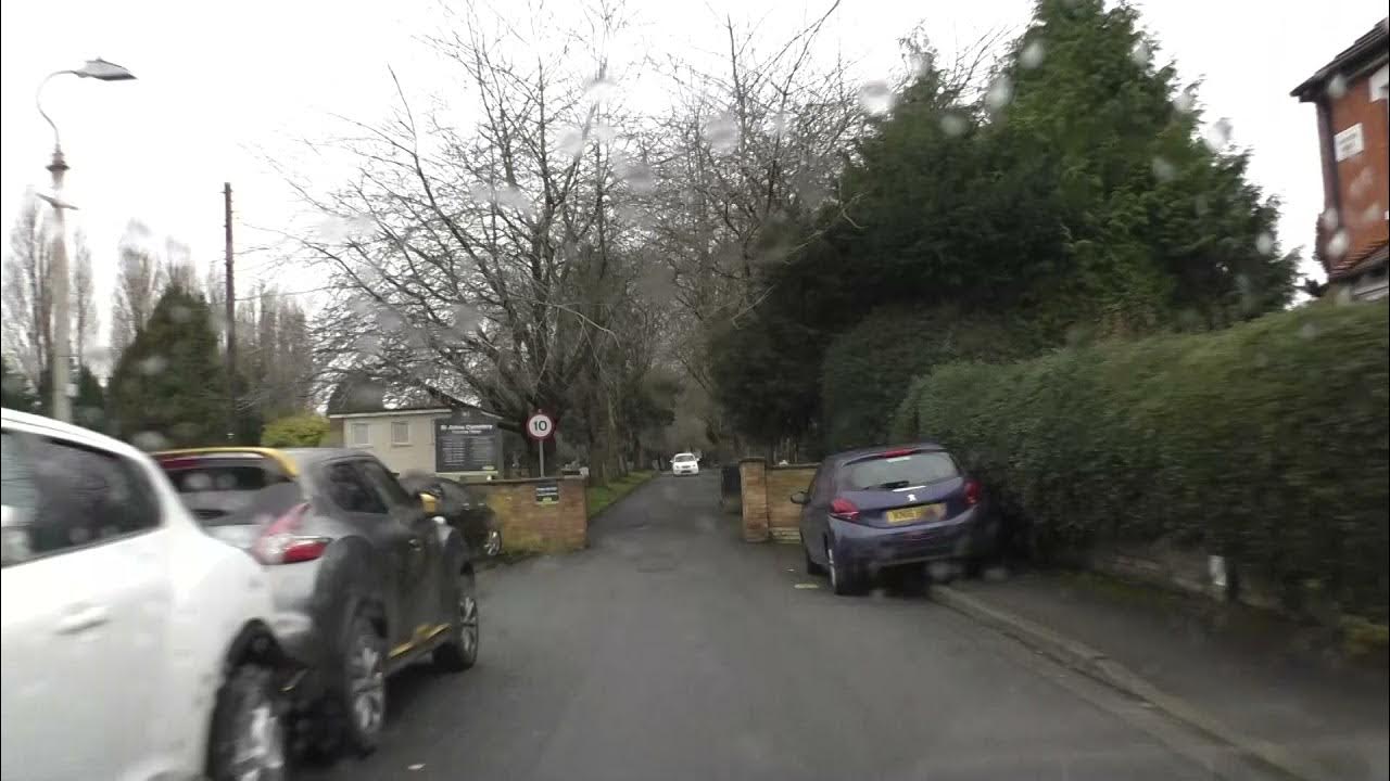 Driving On Tudor Way, Bromyard Road A44, Comer Road & McIntyre Road