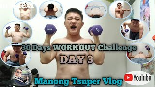 Day 3 Of 30 Days Workout Challenge - Walang Bra