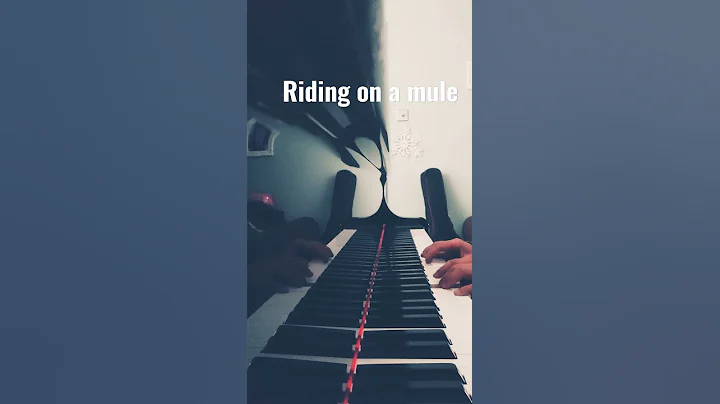 23. Riding on a mule  ( John W Schaum A The red bo...