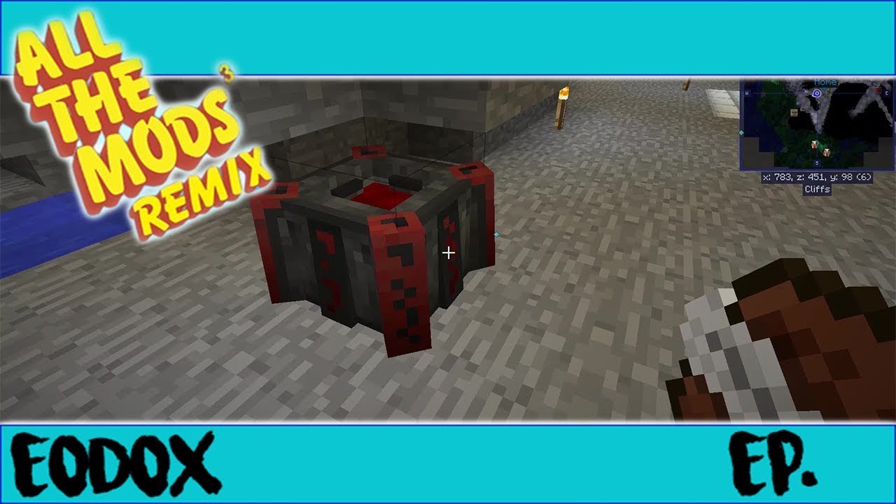 all-the-mods-3-remix-episode-3-getting-bloody-with-blood-magic-youtube
