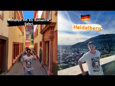 Almanya’nın En Tatlı Şehrini Geziyoruz ! | Heidelberg