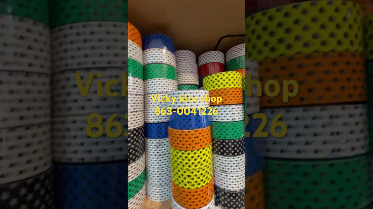 Colours tape for basant kite flying / kite taping 