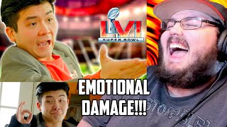 When Super bowl has WAY TOO MANY ads (+ 2 Videos) By Steven He - EMOTIONAL DAMAGE REACTION!!!