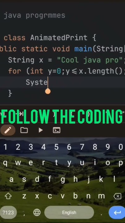 ||Simple java programme | Cool java programs | Coding fun | 🤙 |animated ...