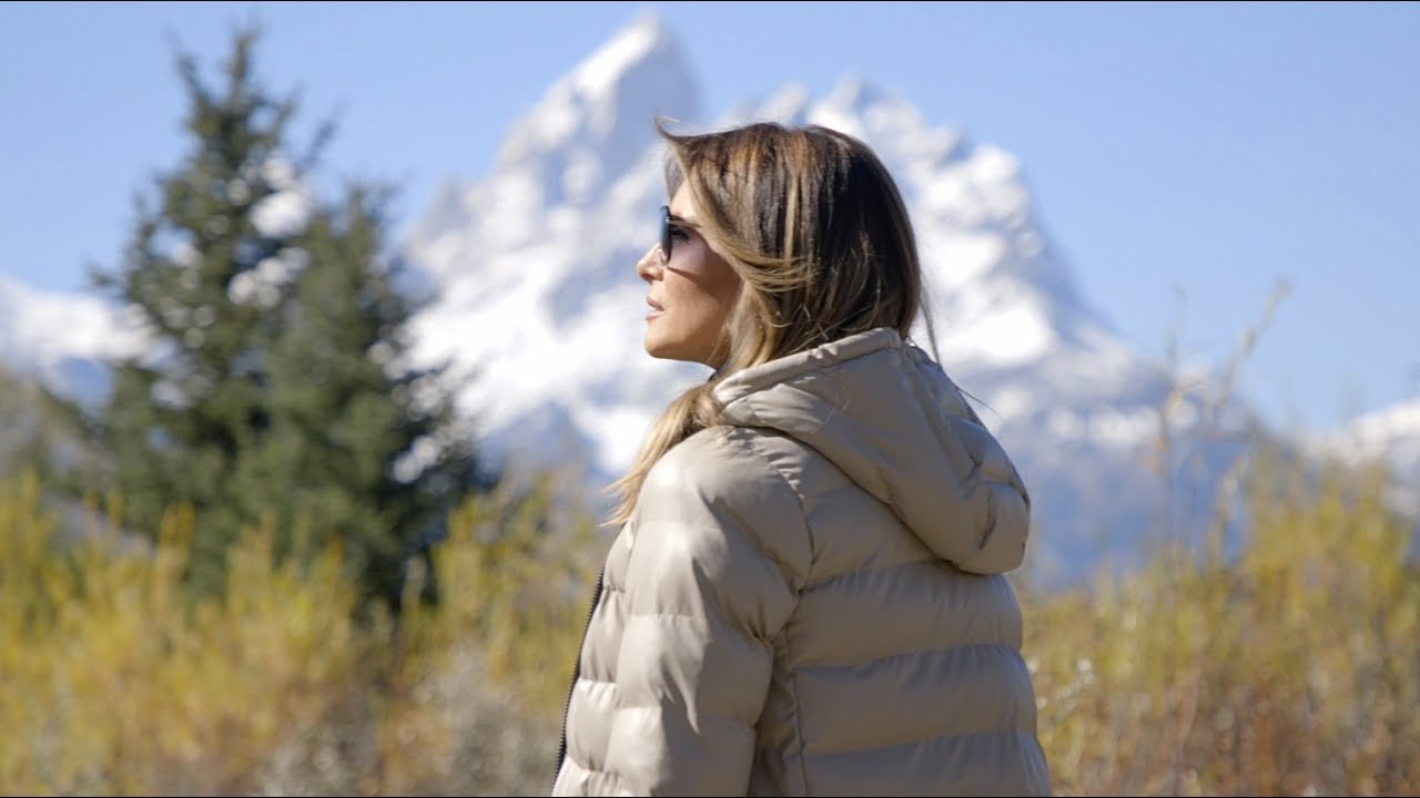 white house has fallen First Lady Melania Trump Visits Wyoming