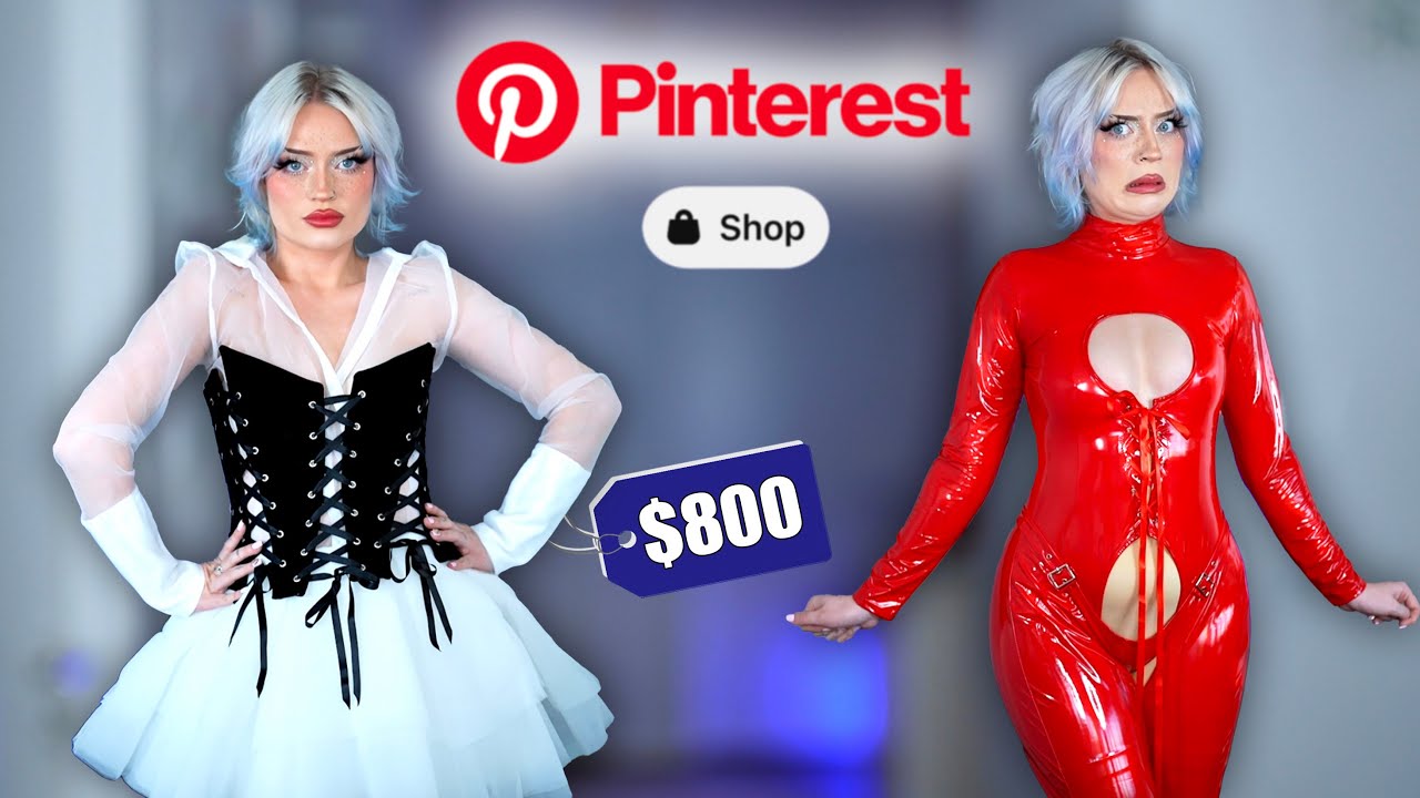 Shopping on Pinterest, but I only bought expensive clothes 