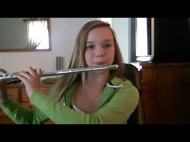 Flute F Scale 2 Octave Youtube