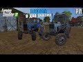 [ РП ] ПАХОТА В ДВА ТРАКТОРА МТЗ 82 ВМЕСТИ С ФЕРМЕРОМ ДАНЕЙ Farming Simulator 17