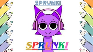 How To Draw Sprunki For Kids Step By Step