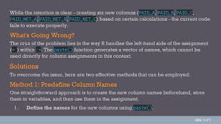 Mastering data.table Dynamic Assignments: Fixing Issues with := Details
