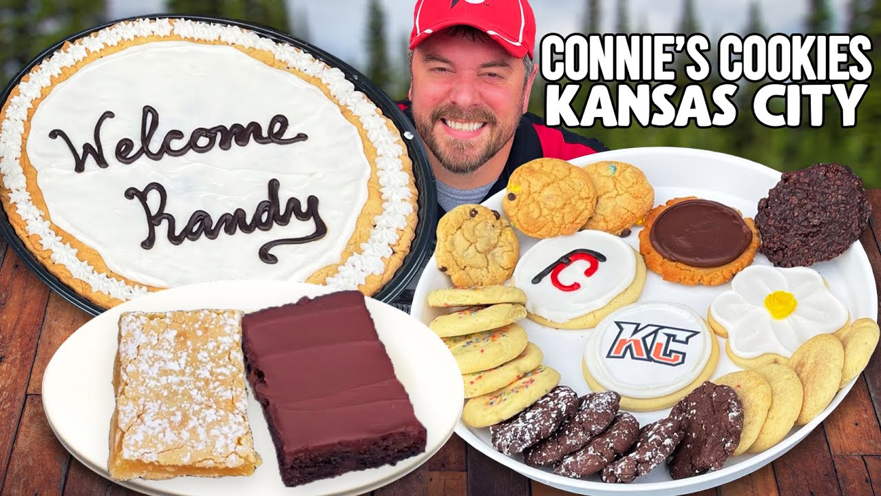 Connie's Chocolate Chip Cookie Pizza Challenge in Overland Park, Kansas!!