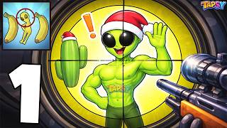 👽Sniper 3D Alien War Gameplay Walkthrough Part 1 - Alien Hunt (Android,iOS) screenshot 4