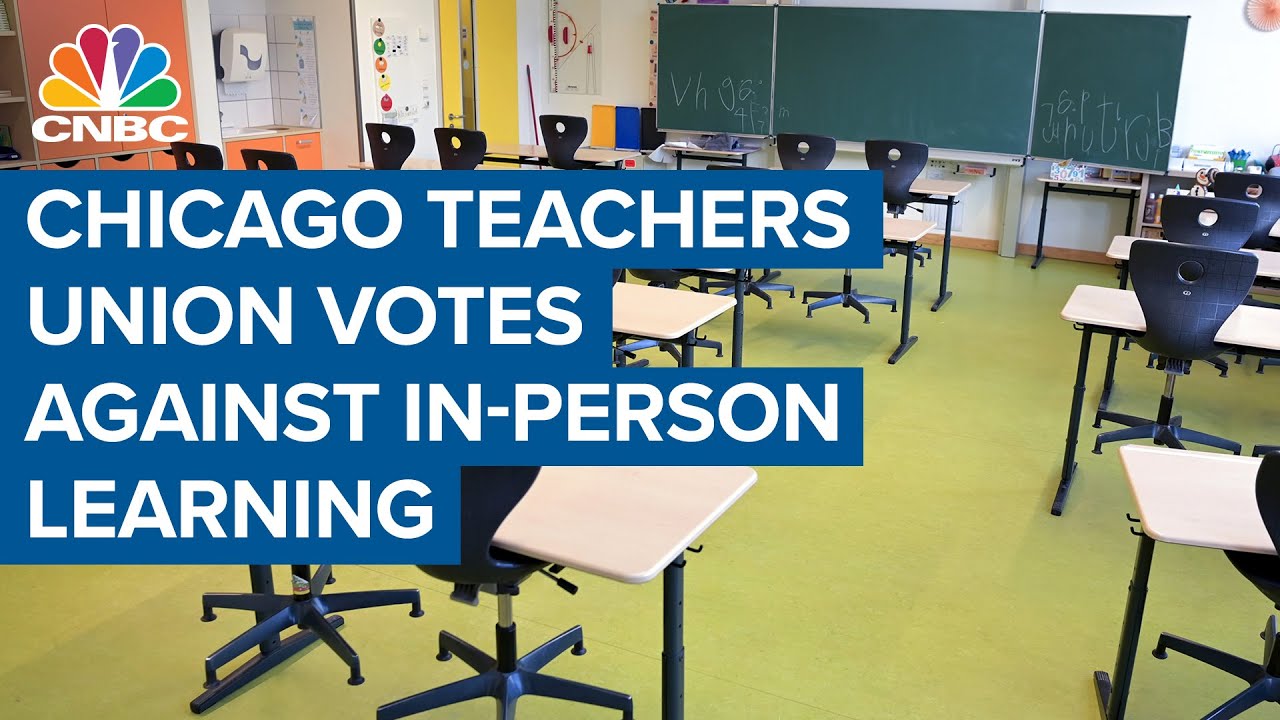 Chicago teachers union votes against in-person learning, which could ...