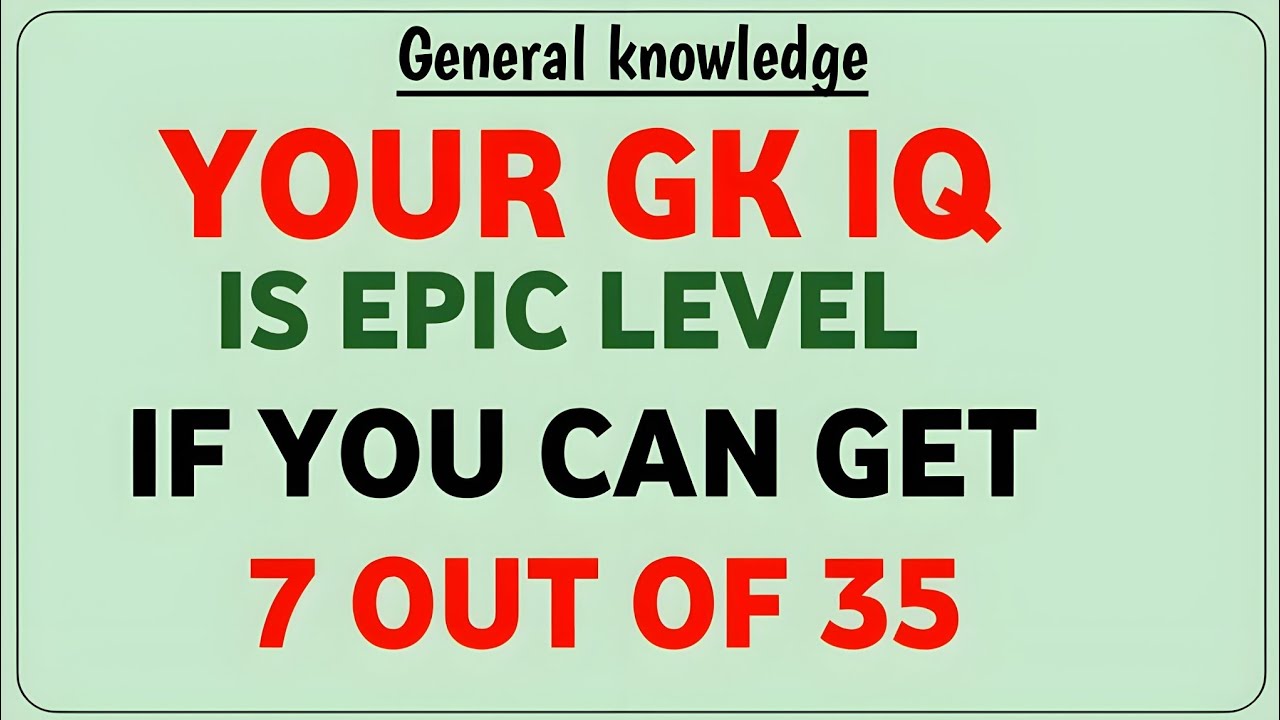 YOUR GK IS EPIC LEVEL IF YOU CAN GET 7 OUT OF 35 