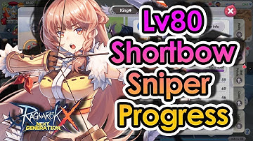 [ROX] From White To Gold Weapon. Shortbow Sniper Build Progress | KingSpade
