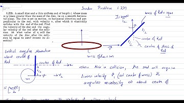 silent lecture. conservation of momentum-  irodov  problem 1.279
