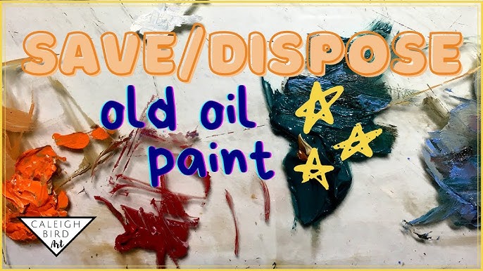 How to Clean Up After Oil Painting Without Solvent