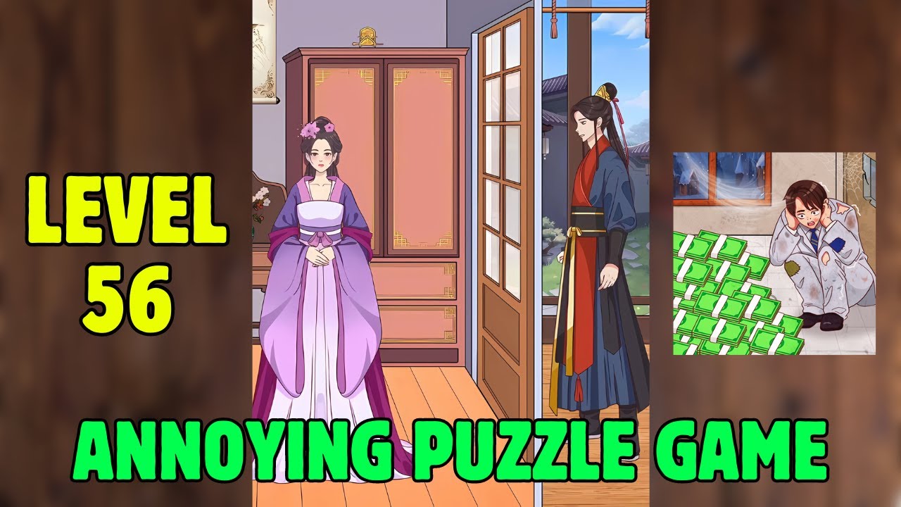 Annoying Puzzle Game Level 56: Disguising as a Man to Meet the