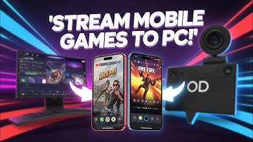How to Live Stream Mobile Games to PC | iPhone & Android (OBS, Multi-Cam, Recording)