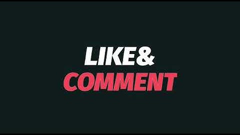 Thanks for watching || Like & Comment || Subscribe || Outro video || Intro video