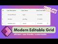 Build a Fast, Modern Editable Grid in Power Apps | 2025 Modern Editable Grid!