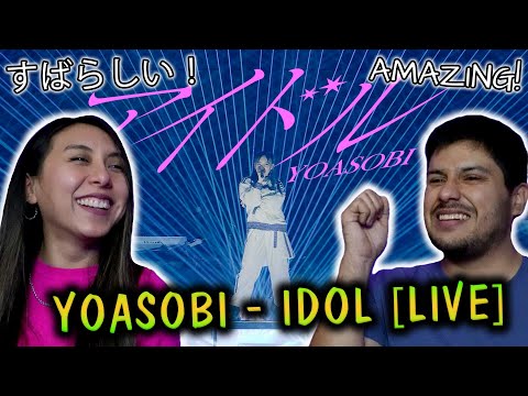 YOASOBI  -  IDOL  [アイドル]  LIVE  |  YOASOBI ARENA TOUR 2023  |  REACTION!!