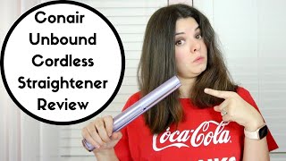 conair unbound cordless flat iron