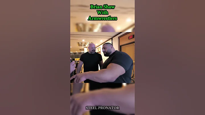 Armwrestlers Are Built Different | Brian Shaw With Bodybuilder Vs Armwrestlers #armwrestling #brian