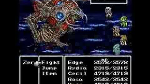 Final Fantasy IV/II Walkthrough - Part 50 - Zeromus, The Final Battle