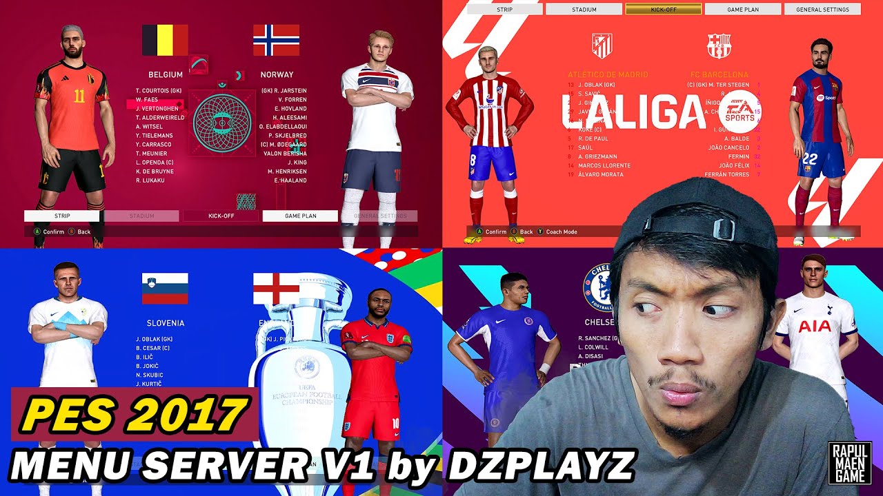 PES 2017 NEW MENU SERVER V1 by DzPlayZ - PES 2017 MOD - PES 2017 PC ...
