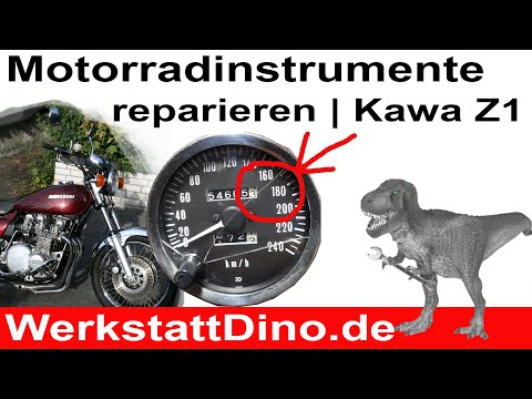 Motorradinstrument reparieren | Auto Instrumente | Kawasaki Z1000