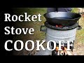 DIY Rocket Stove vs EcoZoom Versa COOK OFF!