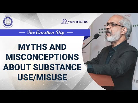Myths and Misconceptions about Substance Use/Misuse | Dr. V S Ravindran | The Question Slip 81