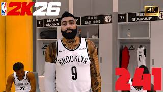 NBA 2K26 =My Career= [PC] (4K) EP241 {5th Year} {Key Game} {Pistons @ Nets}
