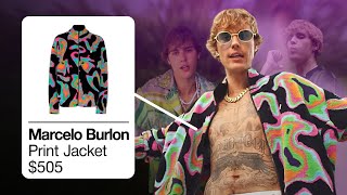 JUSTIN BIEBER OUTFITS IN "POPSTAR" VIDEO