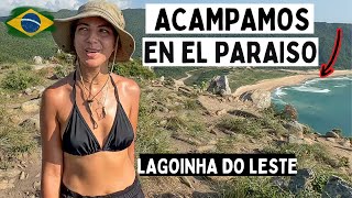 🥵Así nos fue ACAMPANDO entre CALOR y MOSQUITOS en BRASIL #florianópolis