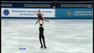 Tatiana VOLOSOZHAR Maxim TRANKOV 2013 SP Russian Nationals