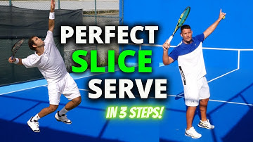 Perfect Slice Serve in 3 stappen - Perfect Tennis (aflevering 3)