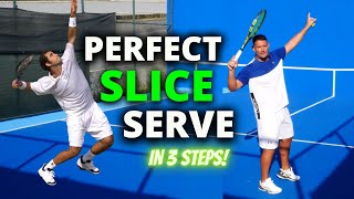 Perfect Slice Serve in 3 Steps - Perfect Tennis (Episode 3) screenshot 5