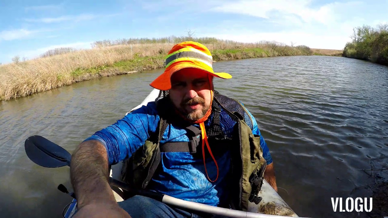 Canoe kayak fishing rod floats YouTube