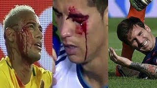 Players hunting NEYMAR, MESSI, RONALDO - Horror Fouls \& Takles🤯😱