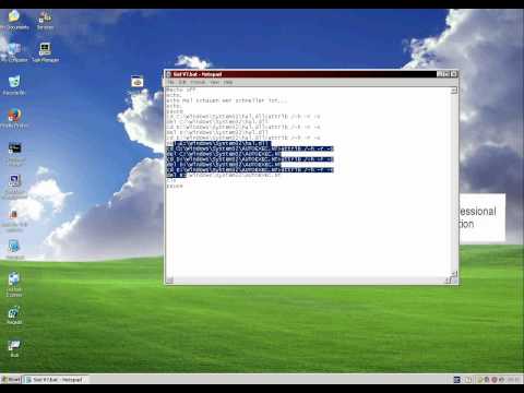 Extrem schädlicher Batch-Virus